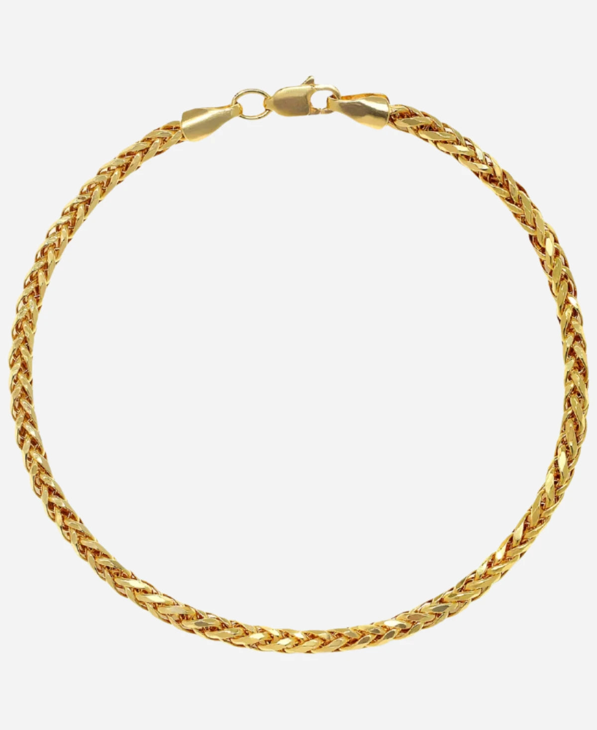 Buy Wheat Link Bracelet Gold in Pakistan