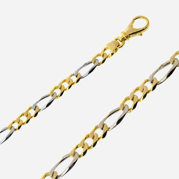 Buy Dual Tone Figaro Bracelet Gold and Silver For Men and Women in Pakistan.