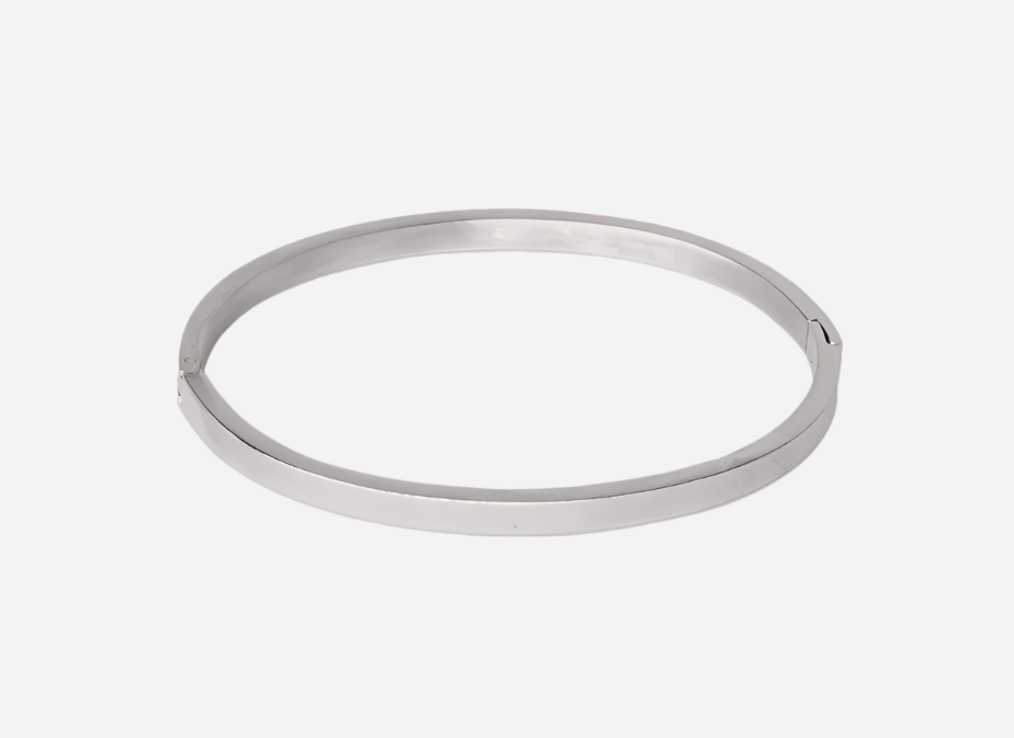 Buy Minimal Cuff Bangle Silver in Pakistan