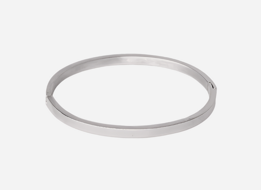 Buy Minimal Cuff Bangle Silver in Pakistan