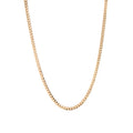 Buy Cuban Diamond Cut Chain Gold 3MM For Men and Women in Pakistan.