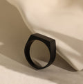 Buy Signet Black Ring For Men and Women in Pakistan.