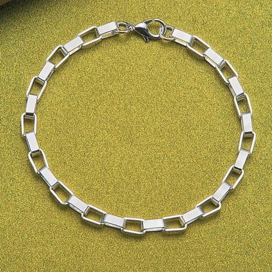 Buy Box Chain Bracelet For Men and Women in Pakistan.