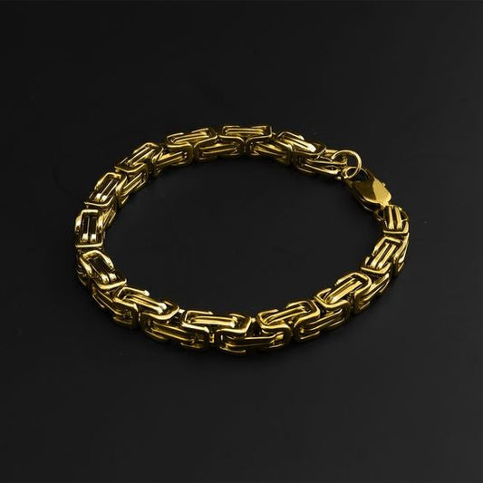 Buy Byzantine Bracelet Gold For Men and Women in Pakistan.