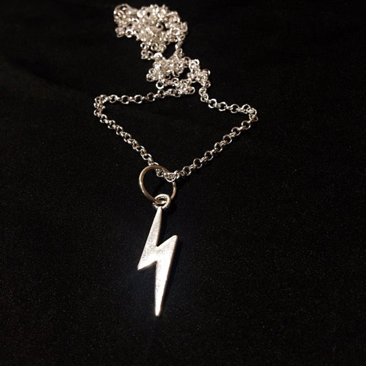 Buy Lightning Bolt Necklace Silver For Men and Women in Pakistan.