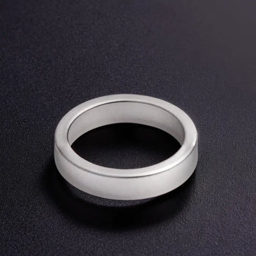 Buy Dull Matte Silver Ring For Men and Women in Pakistan.