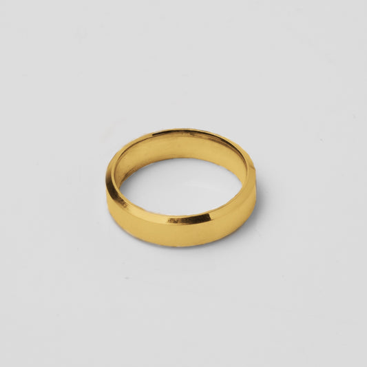 Buy Matte Finish Golden Ring in Pakistan