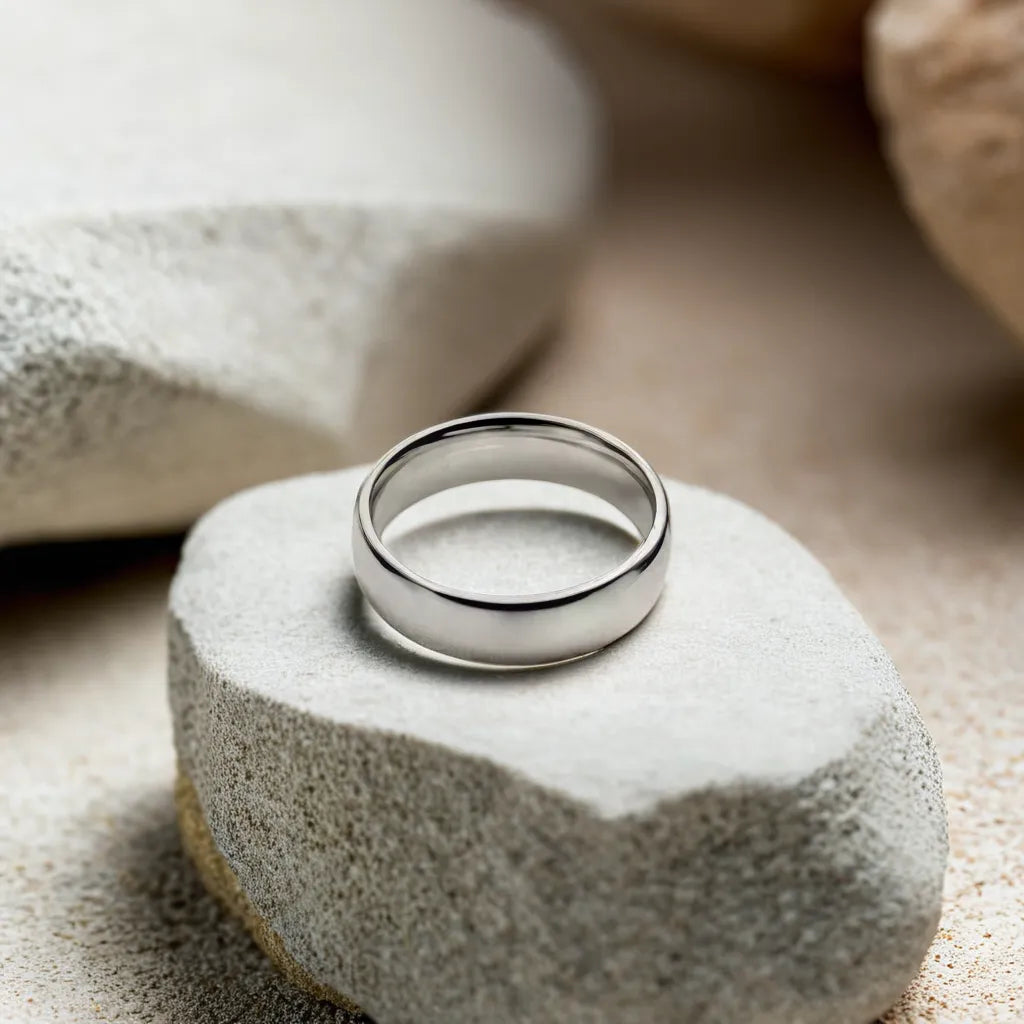 Buy Nitid Finish Ring Silver For Men and Women in Pakistan.