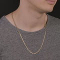 Buy Thin Curb Cuban Chain Gold For Men and Women in Pakistan.