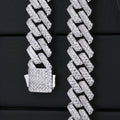 Buy Iced Cuban Bracelet Silver in Pakistan